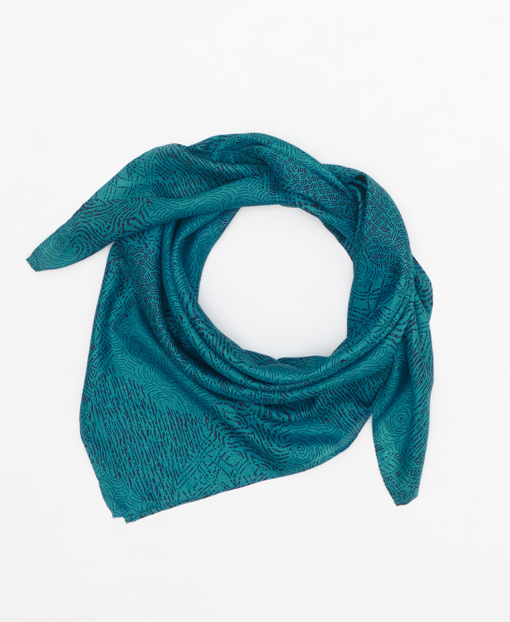 vintage silk square scarf