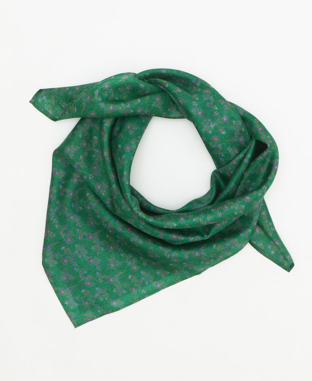 vintage silk square scarf