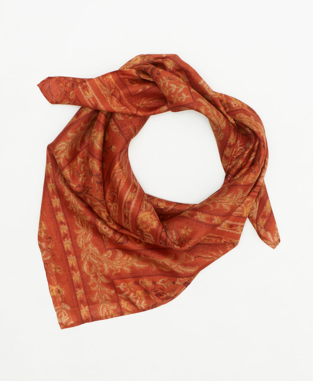 vintage silk square scarf