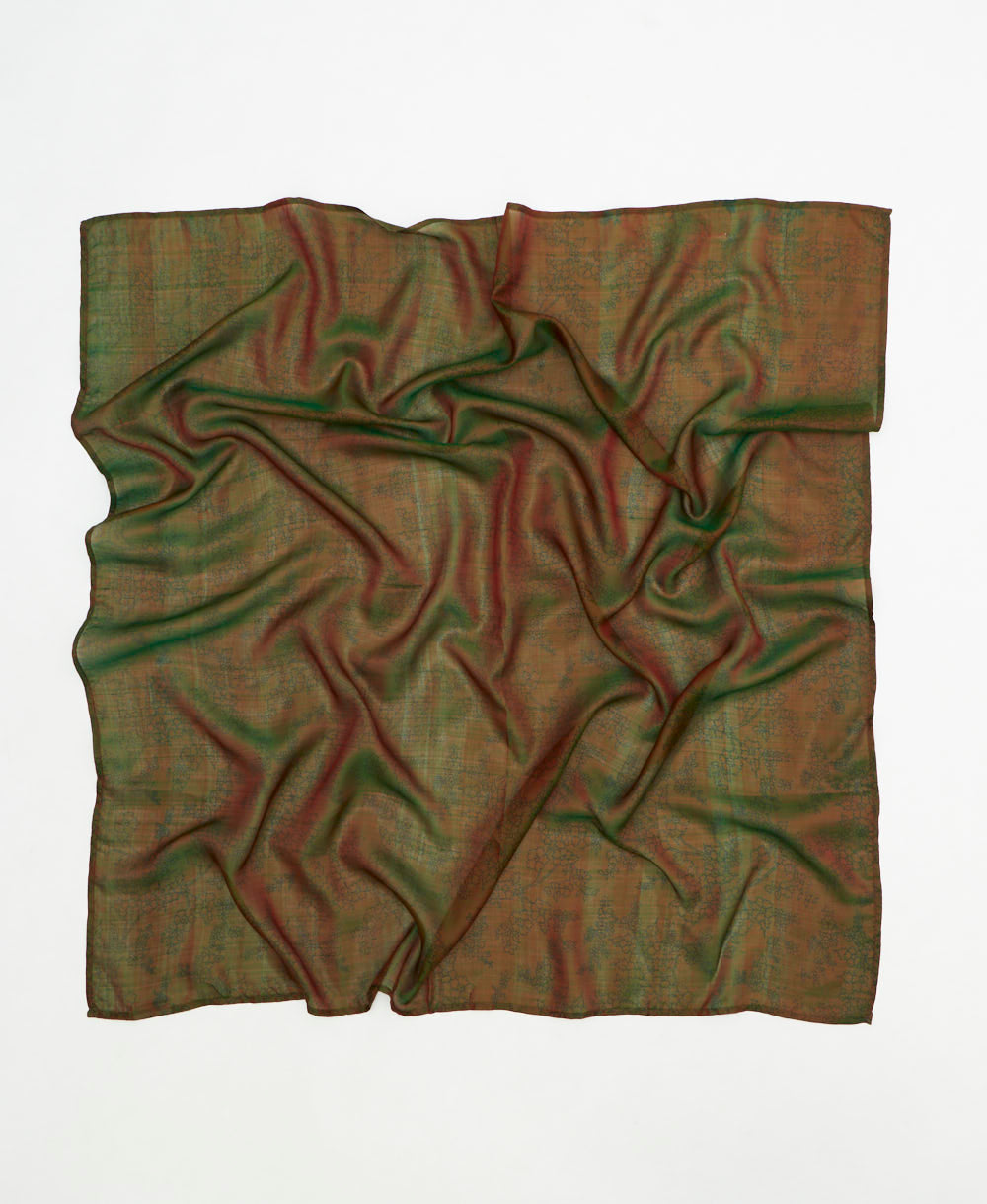 silk square scarf