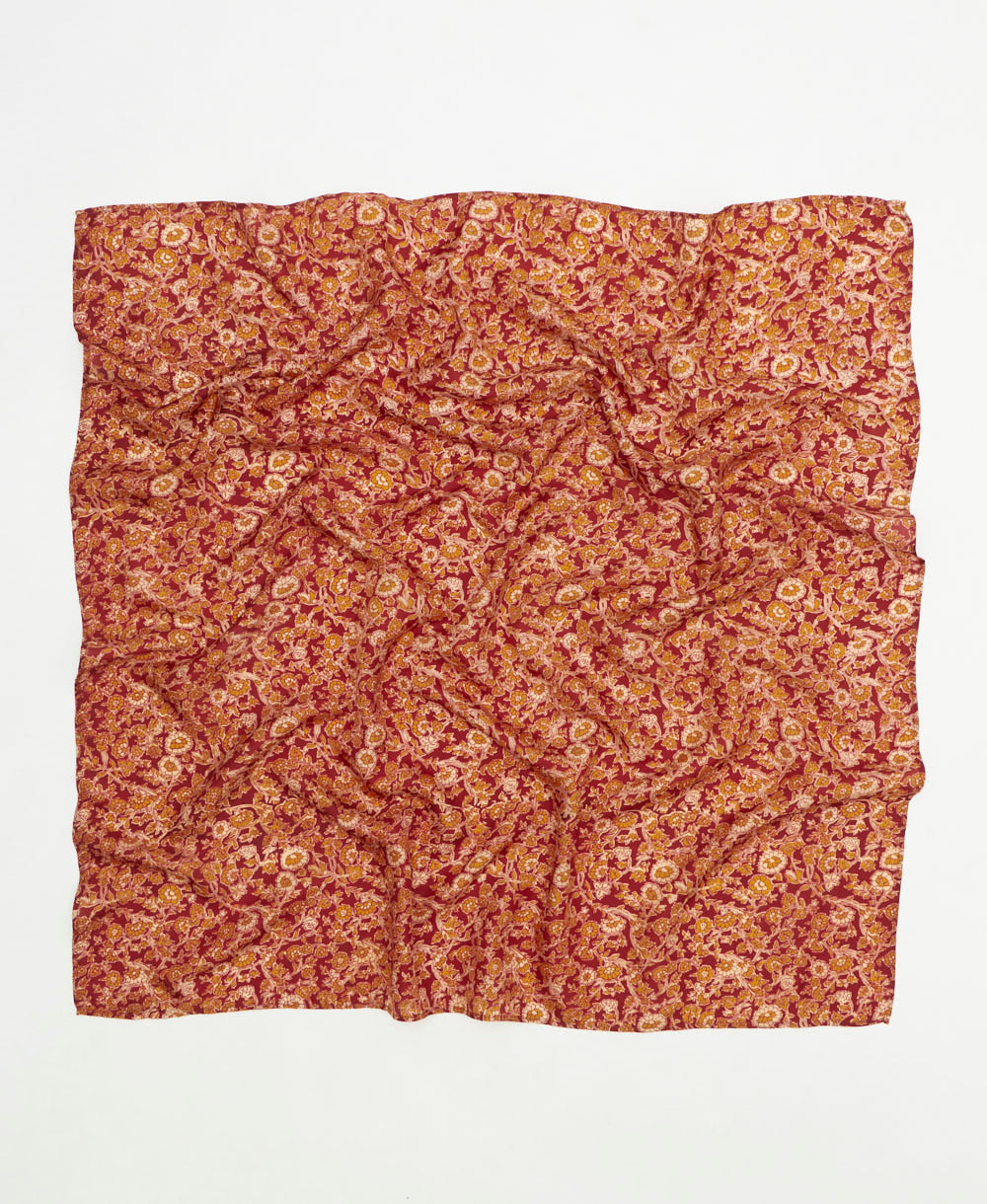 silk square scarf