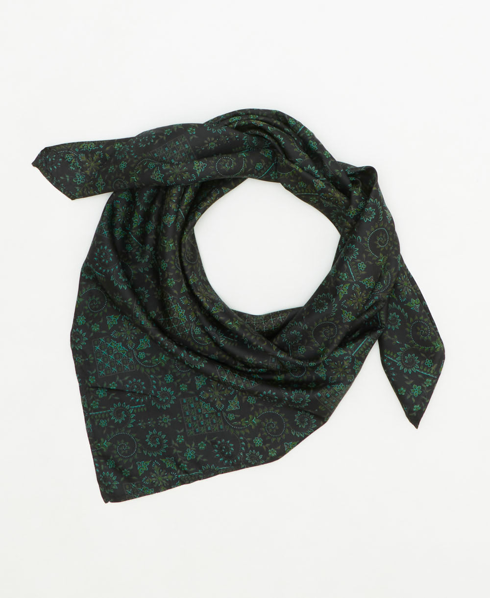 vintage silk square scarf