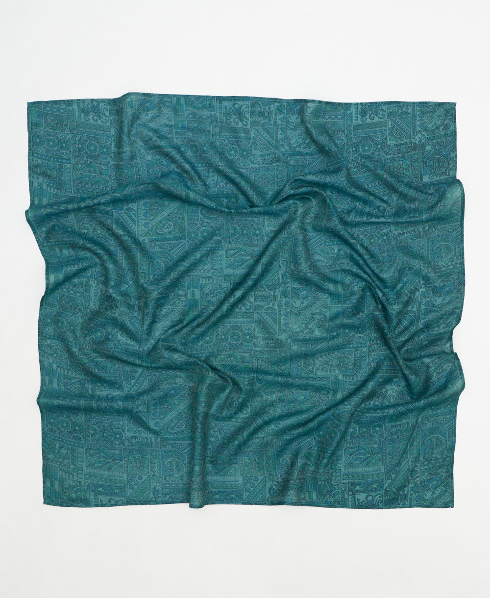 silk square scarf