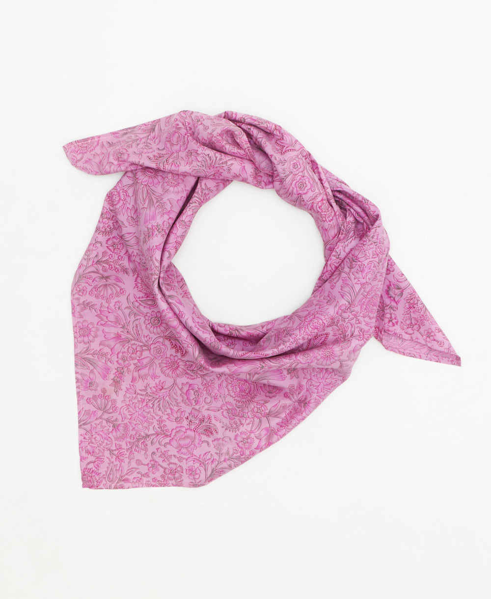 silk square scarf
