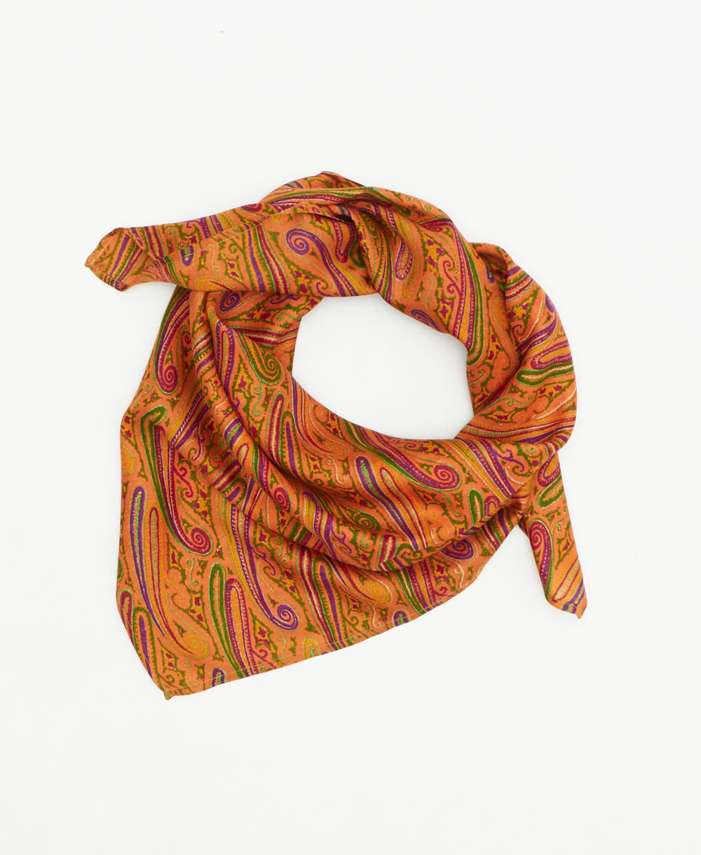 silk square scarf