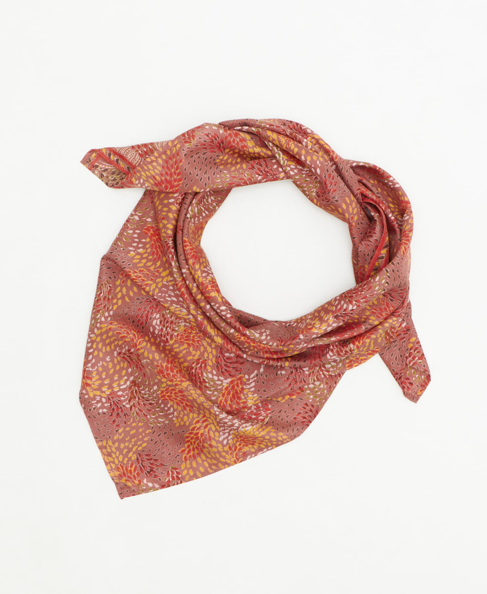 silk square scarf