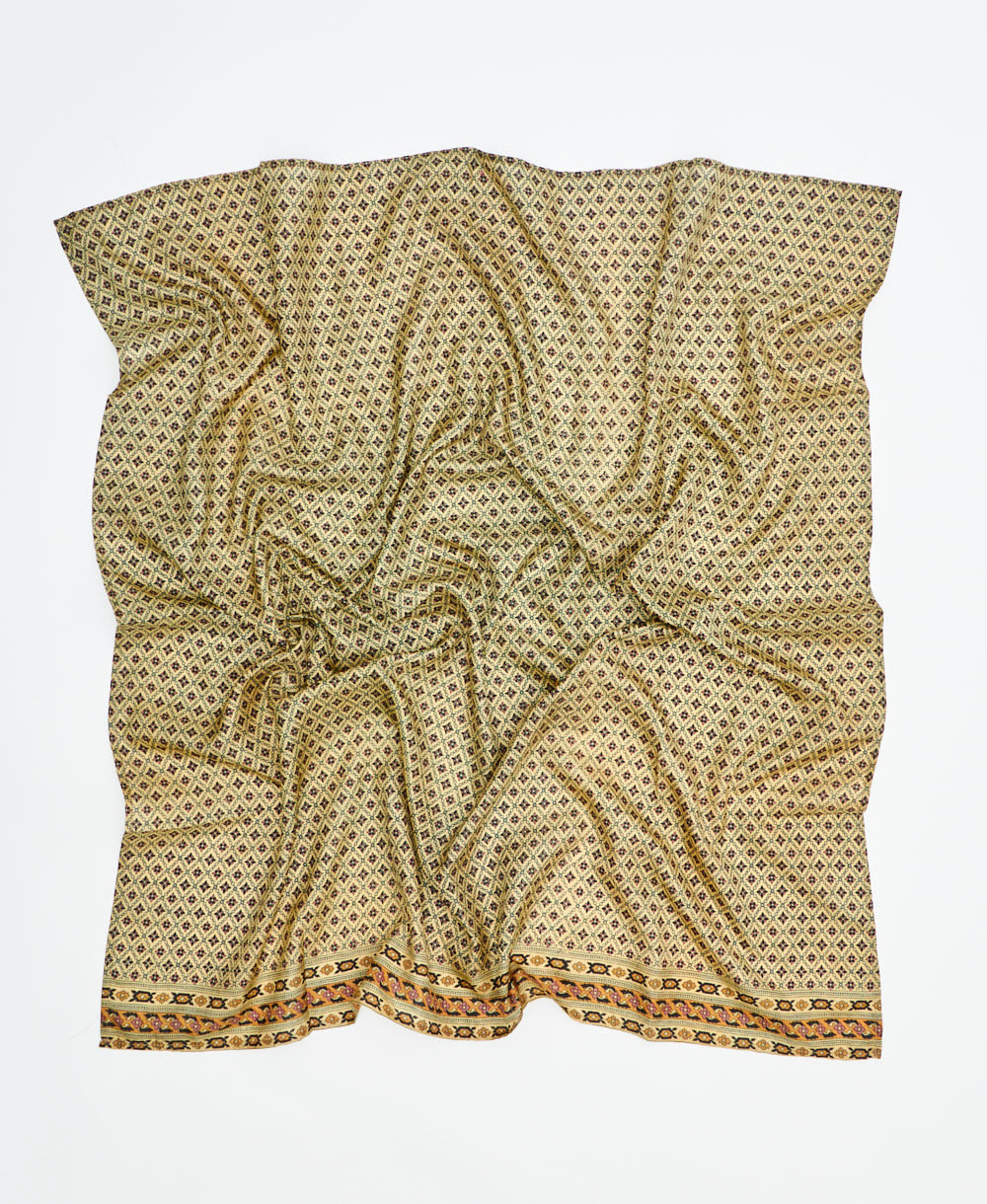 silk square scarf