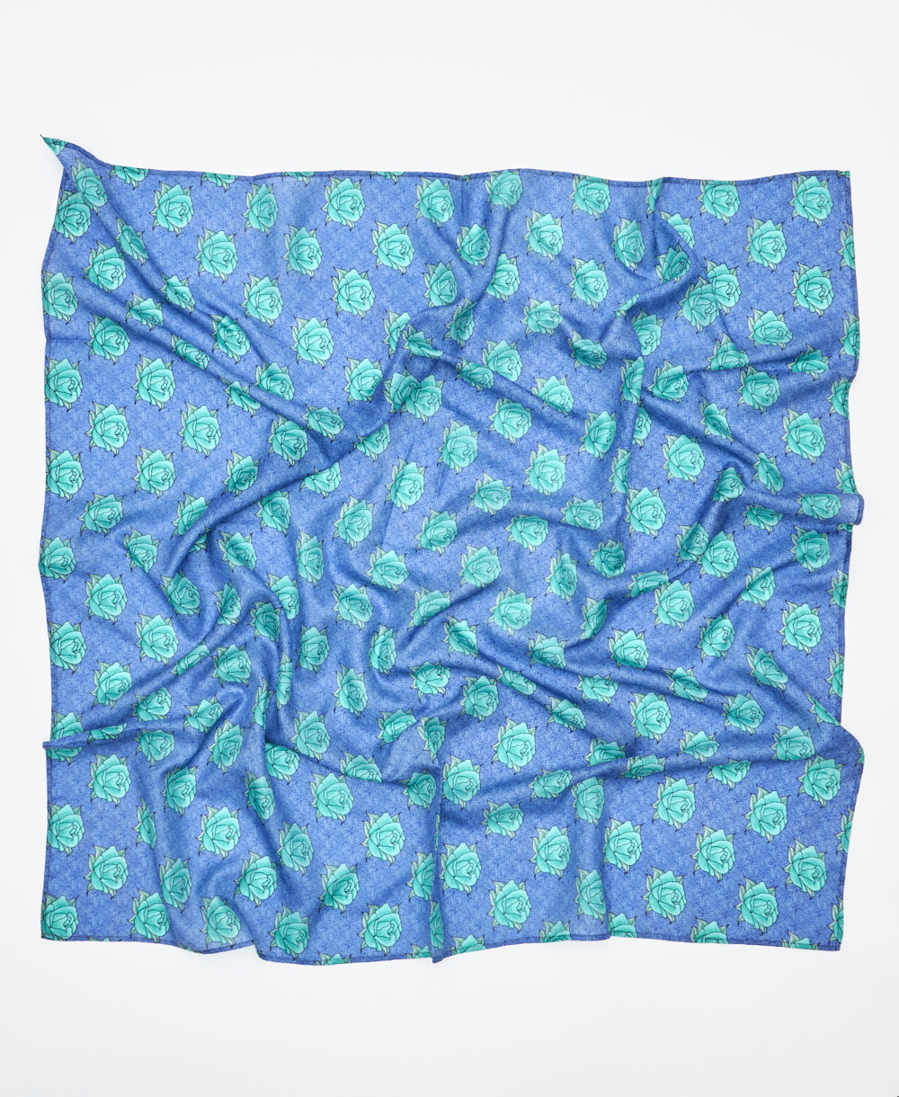 silk square scarf