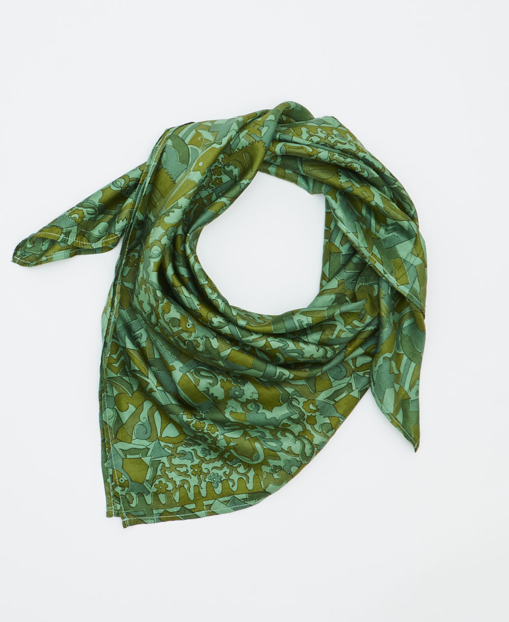 vintage silk scarf