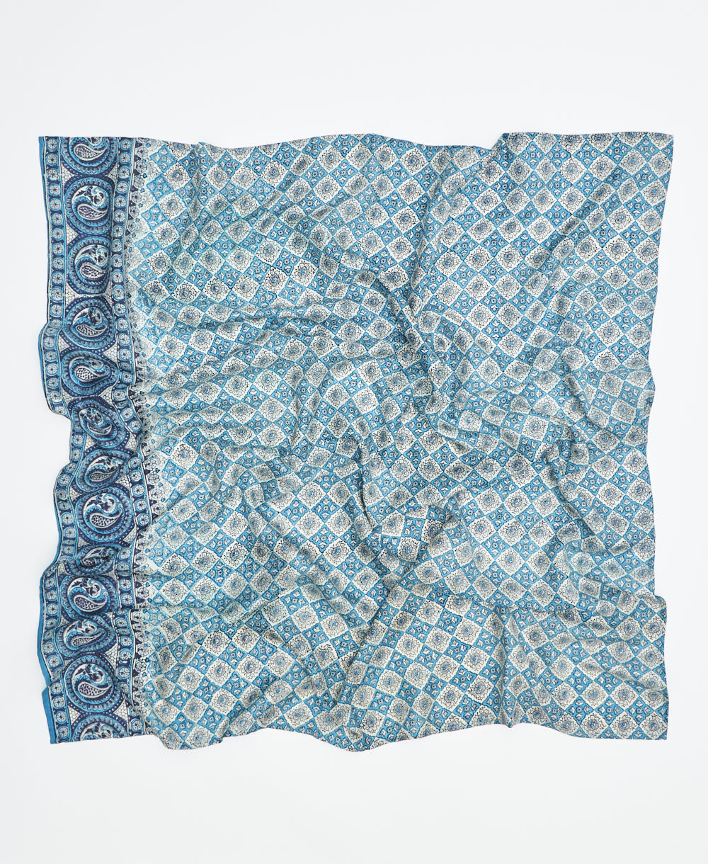silk square scarf