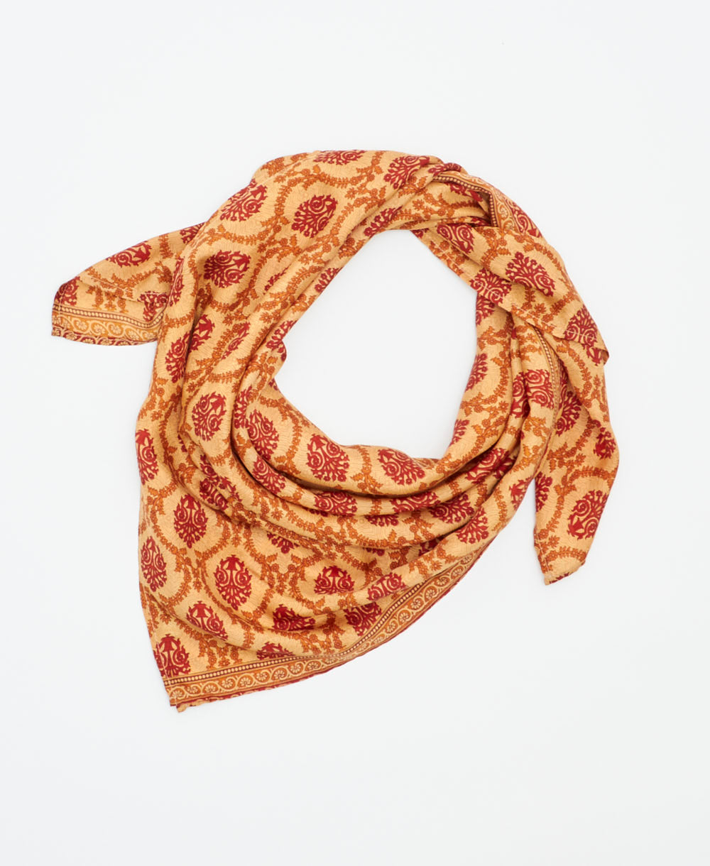 vintage silk scarf