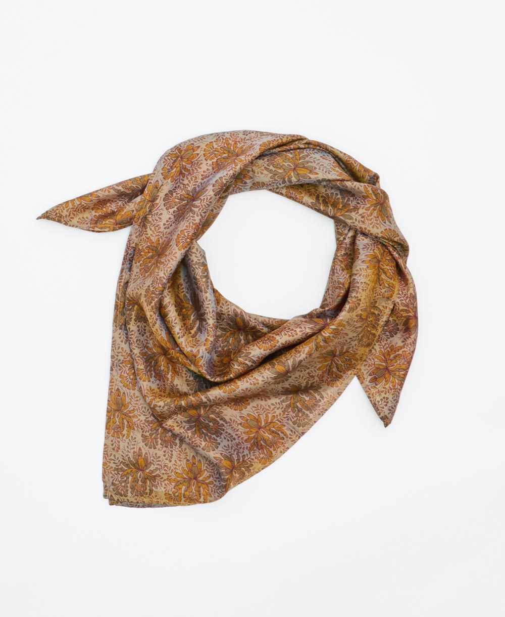 vintage silk scarf