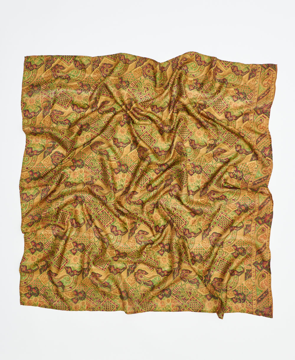 silk square scarf