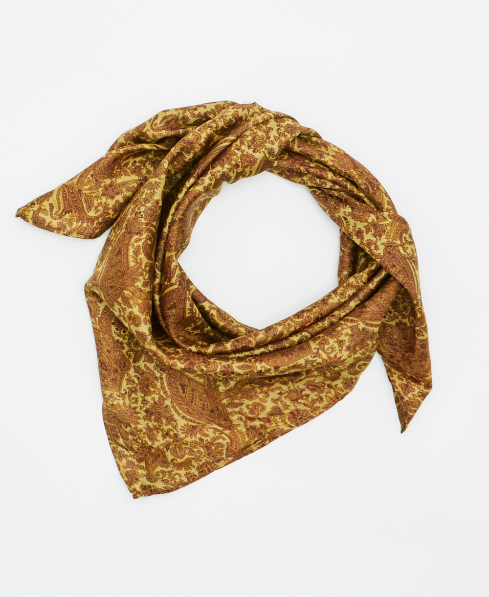 silk square scarf