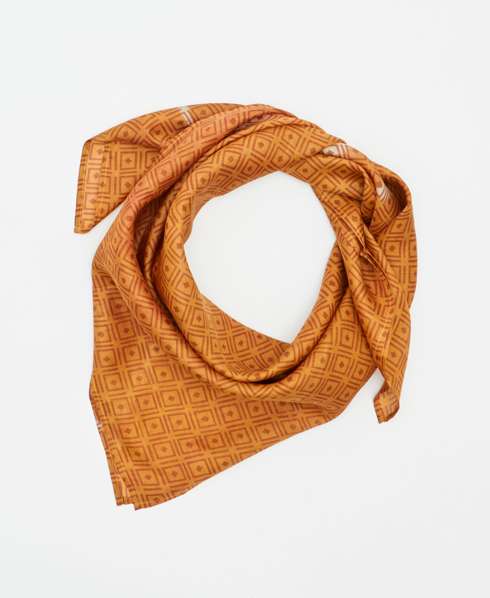 silk square scarf