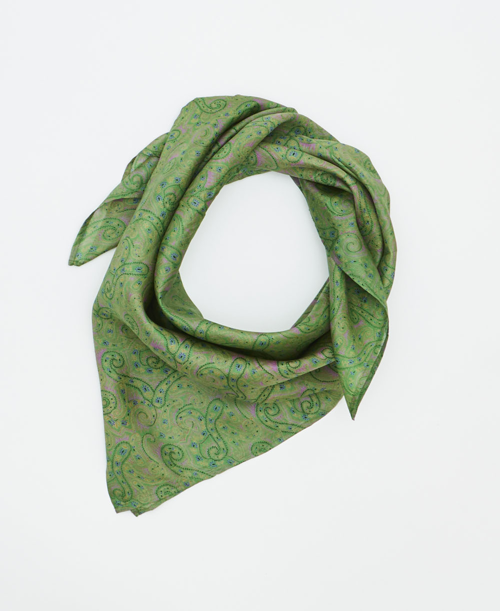 silk square scarf