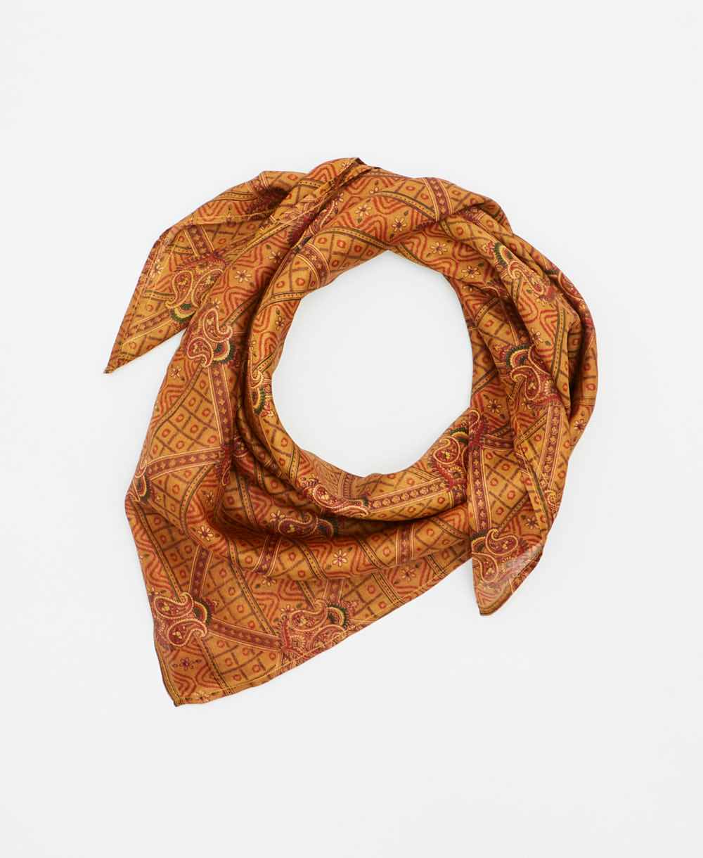 silk square scarf