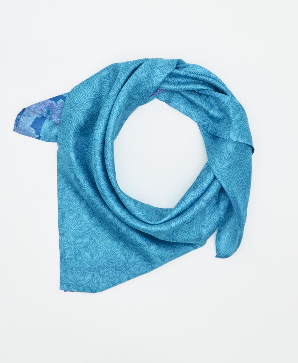 silk square scarf