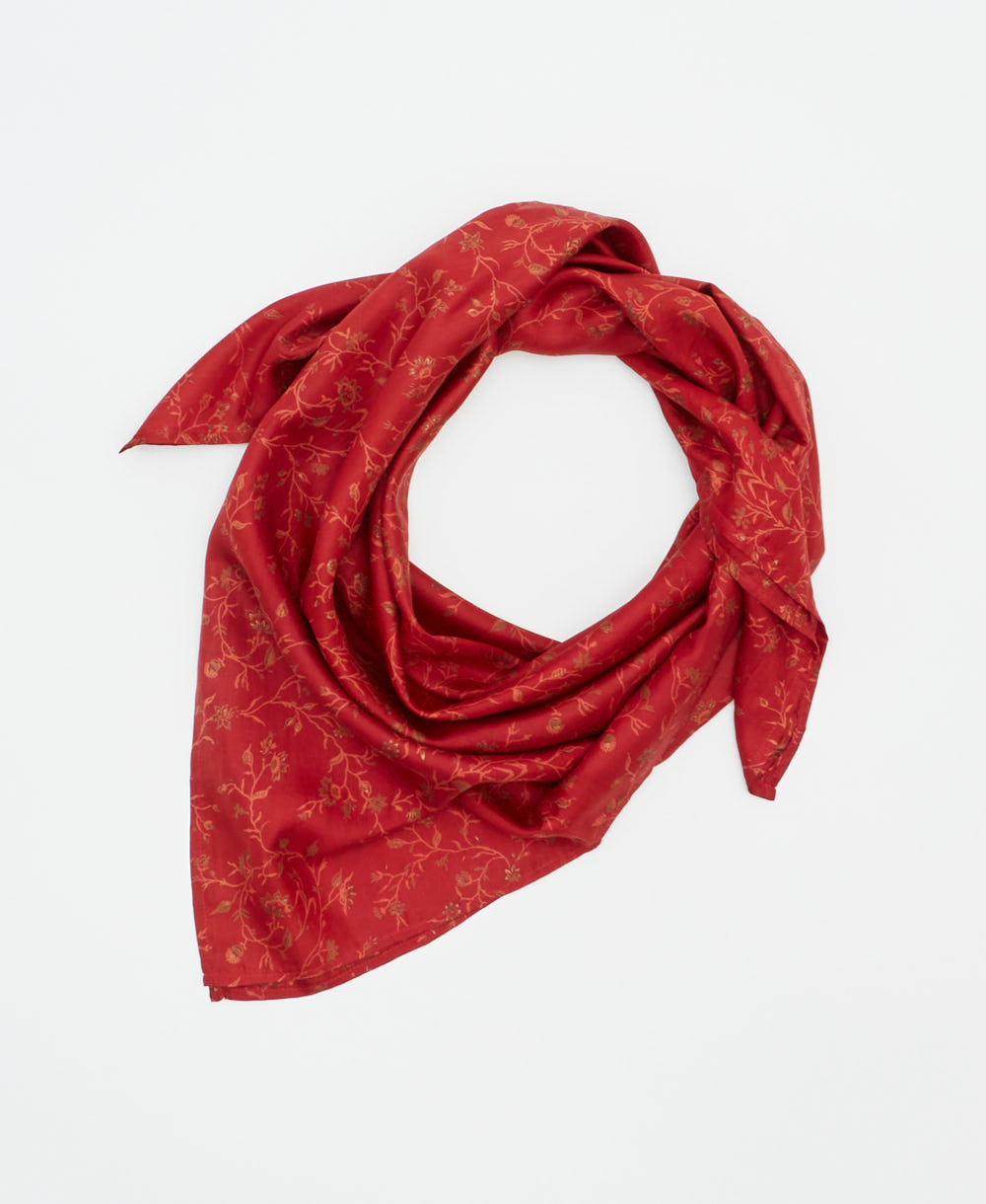 silk square scarf