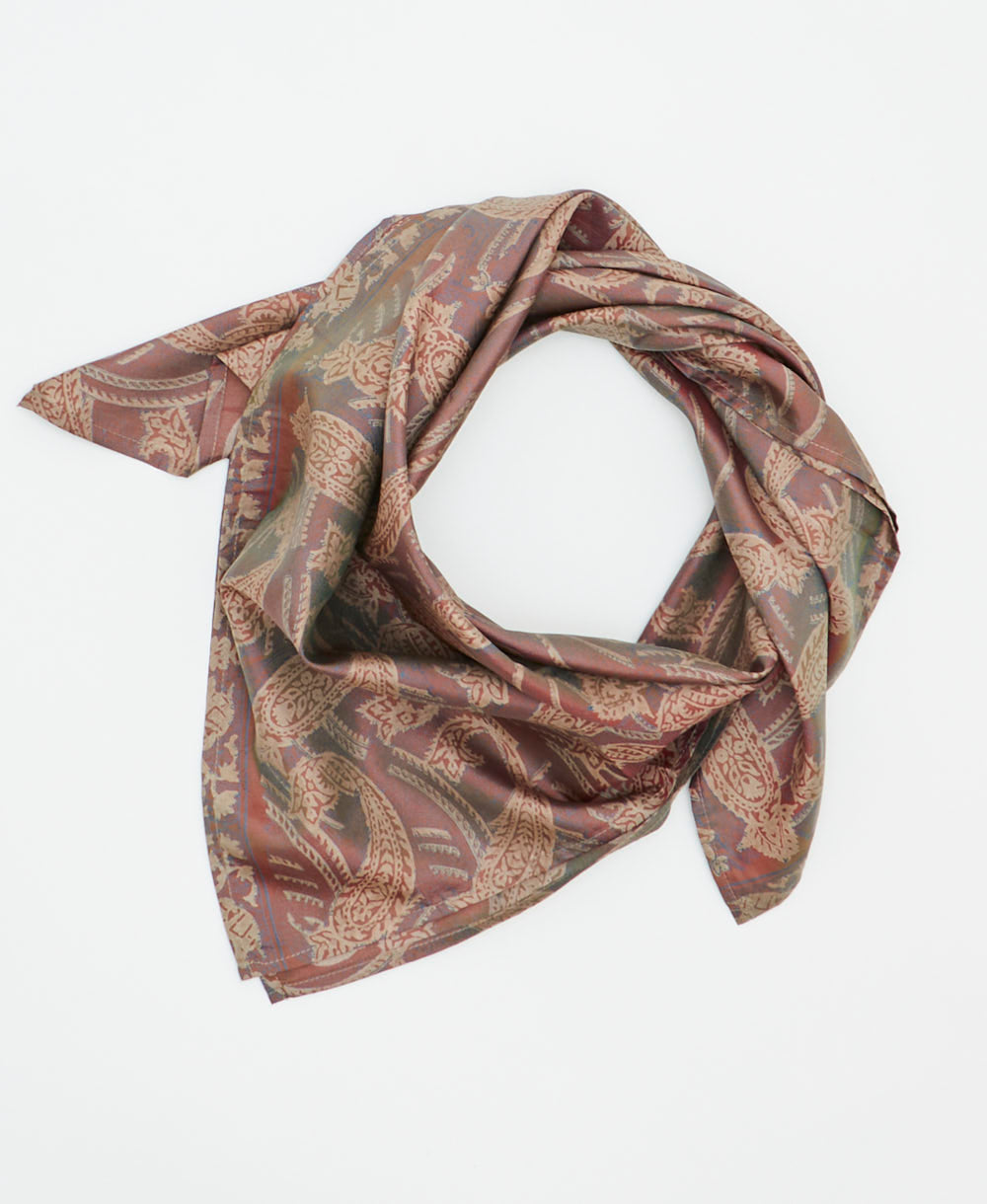 silk square scarf