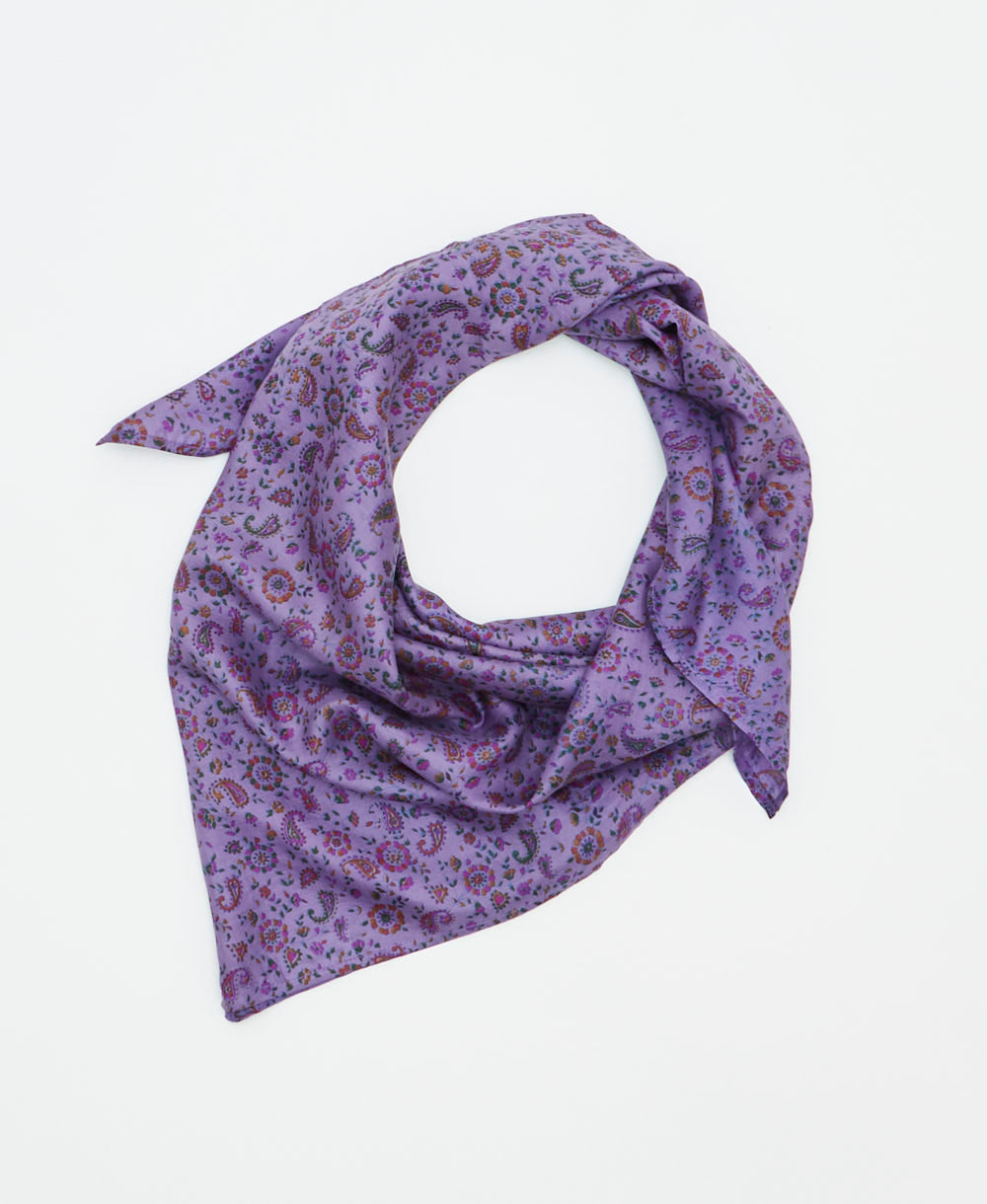 silk square scarf