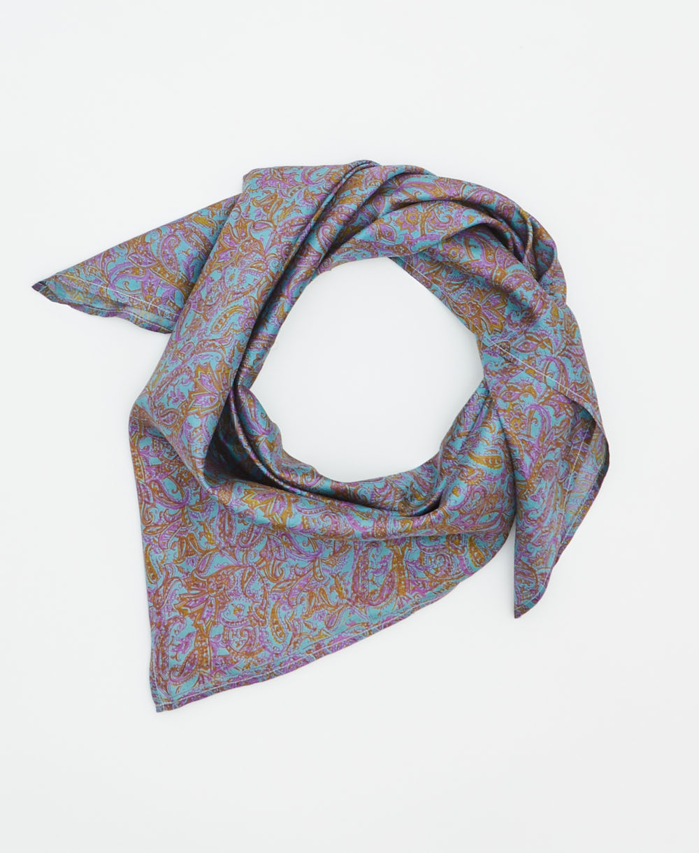 silk square scarf