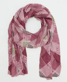 oversized long cotton scarf