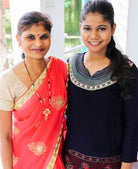 Anchal artisan with her daughter