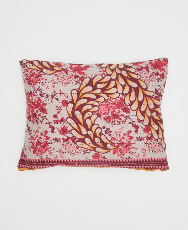 Small Kantha Throw Pillow - No. 230704