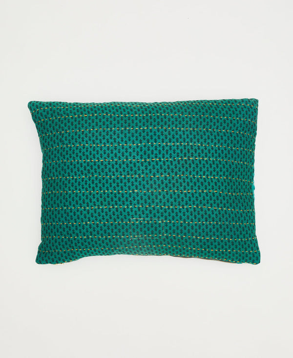 Small Kantha Throw Pillow - No. 230714