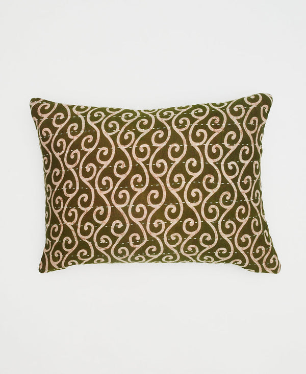 Small Kantha Throw Pillow - No. 230721