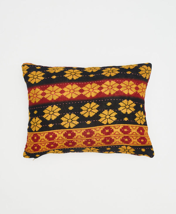 Small Kantha Throw Pillow - No. 230736