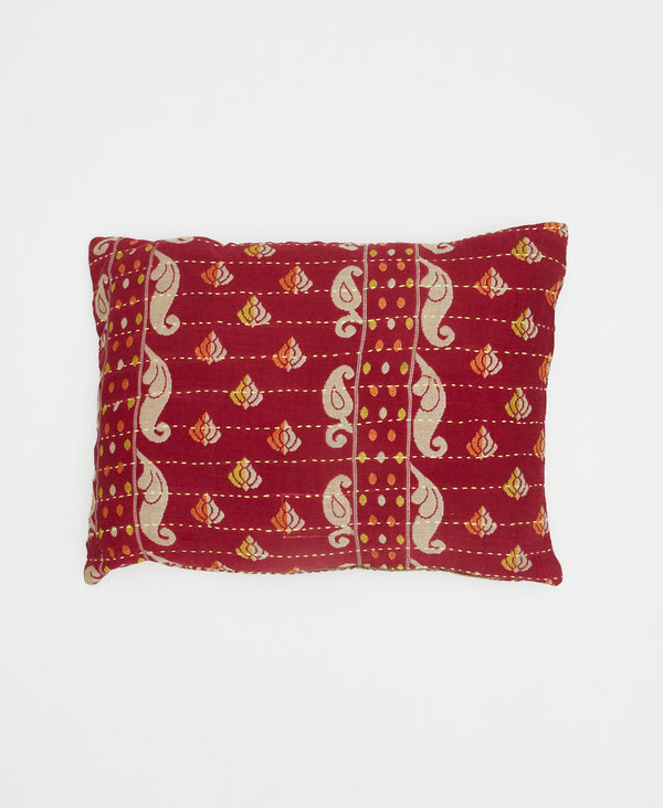 Small Kantha Throw Pillow - No. 230740