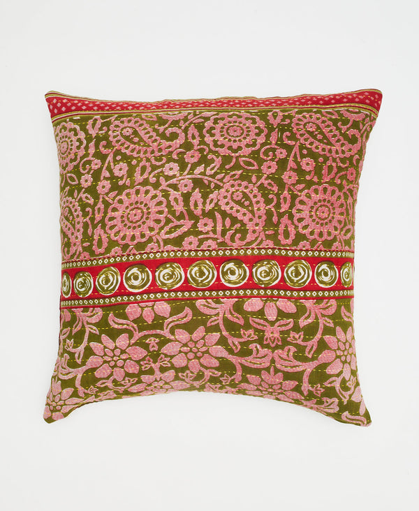 Kantha Throw Pillow - No. 230713