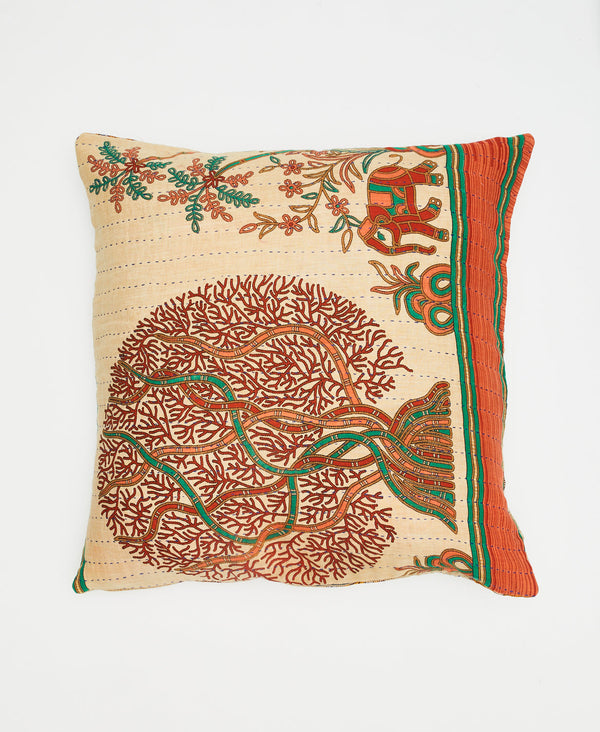 Kantha Throw Pillow - No. 230715