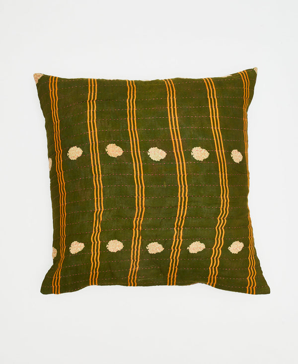 Kantha Throw Pillow - No. 230716