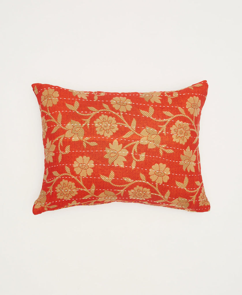 Small Kantha Throw Pillow - No. 230801