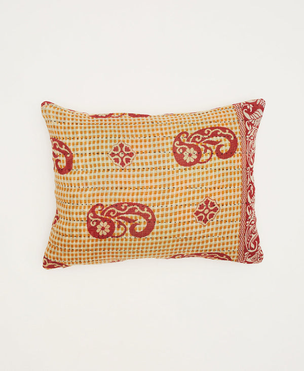 Small Kantha Throw Pillow - No. 230802