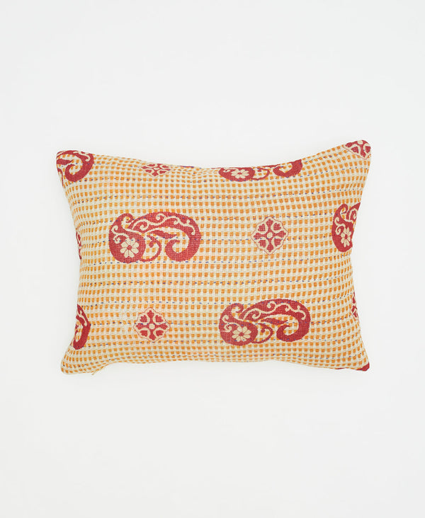 Small Kantha Throw Pillow - No. 230805