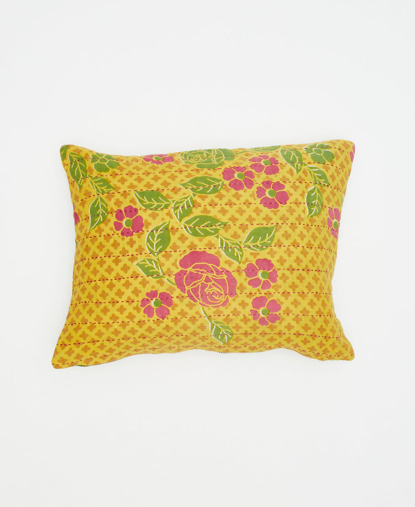 Small Kantha Throw Pillow - No. 230806