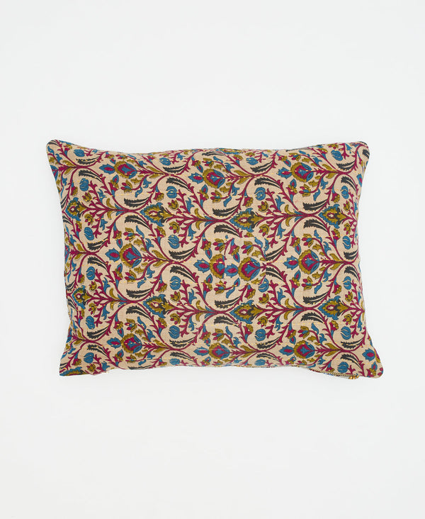 Small Kantha Throw Pillow - No. 230815