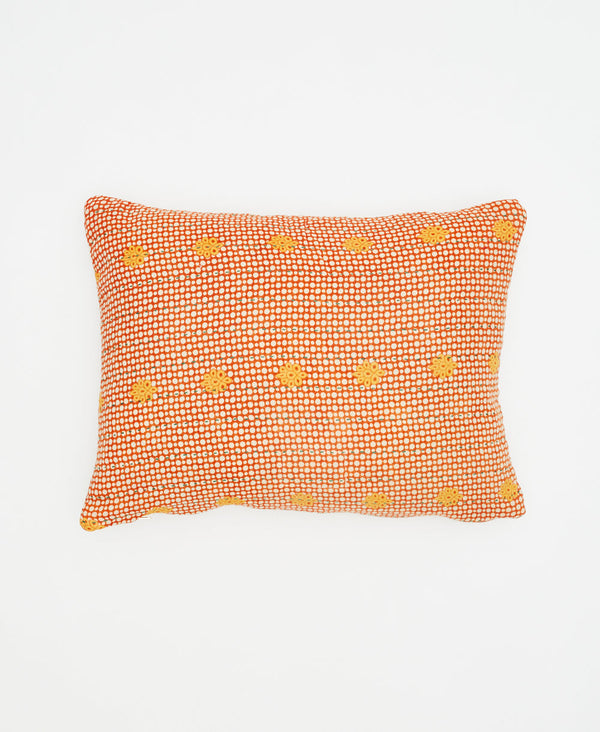 Small Kantha Throw Pillow - No. 230816