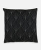 Anchal Project stylish eco-friendly fairtrade modern throw pillow with hand-stitched detailing