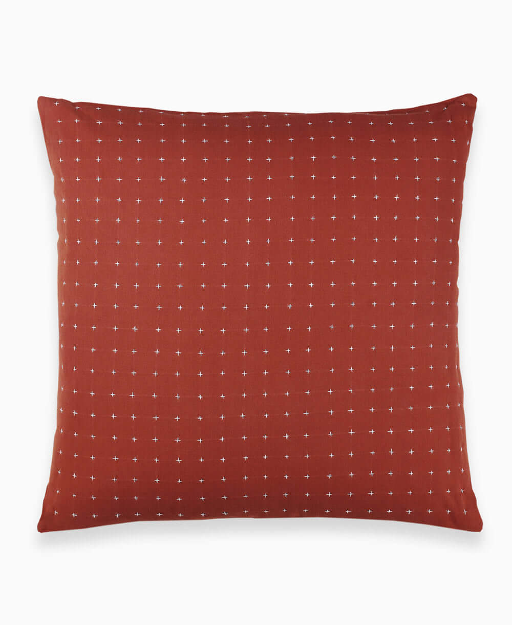 Small Cross-Stitch Throw Pillow