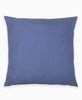 slate blue organic cotton decorative throw pillow by Anchal artisans