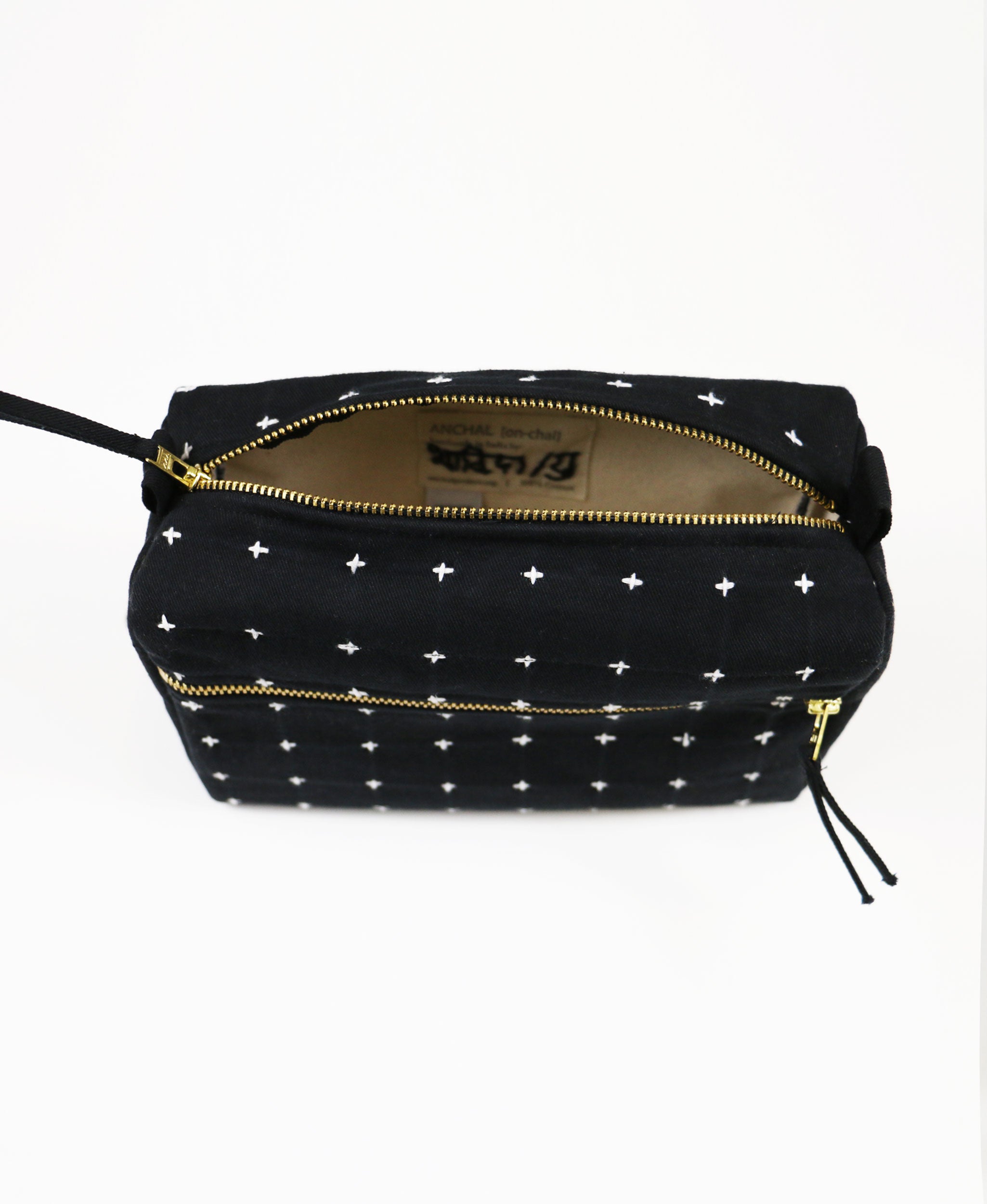 Cross-Stitch Medium Toiletry Bag | Travel Bags – Anchal Project