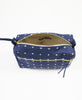canvas lined organic cotton toiletry bag ethically made by artisans in India