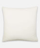 organic cotton ivory euro sham with down feather fill