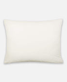 soft organic cotton pillow sham with luxurious down feather insert