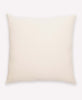 organic cotton throw pillow handmade in India by a team of all women artisans